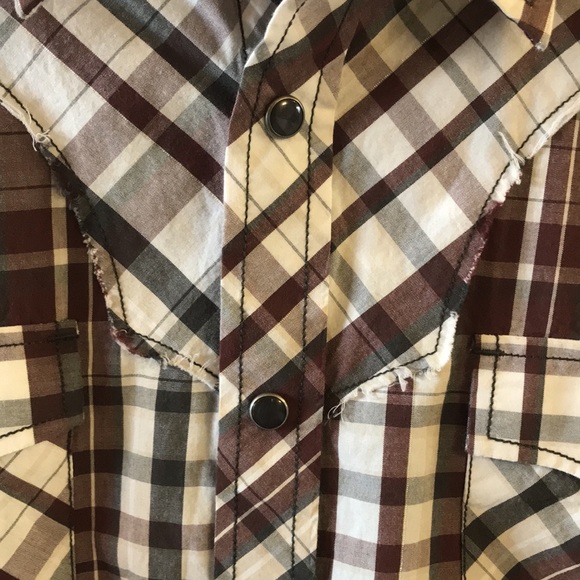 Men's Indigo Star Shirt Embellished Short Sleeve - Picture 3 of 9